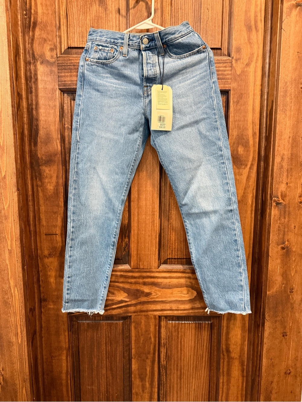 Light Blue women’s Denim Jeans - Classic Straight Fit